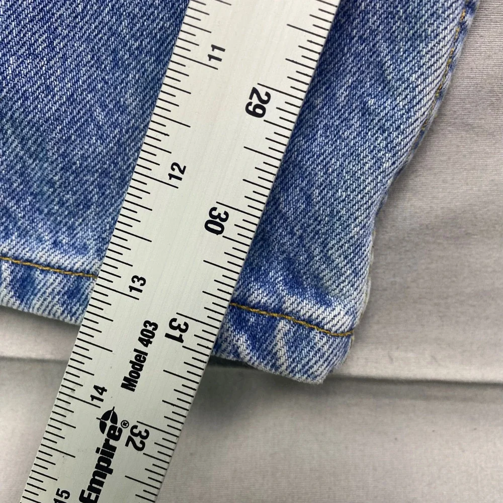 Vintage Levis 550 Relaxed Fit Jeans‎ Mens 34x33 Made In Canada Light Wash Denim